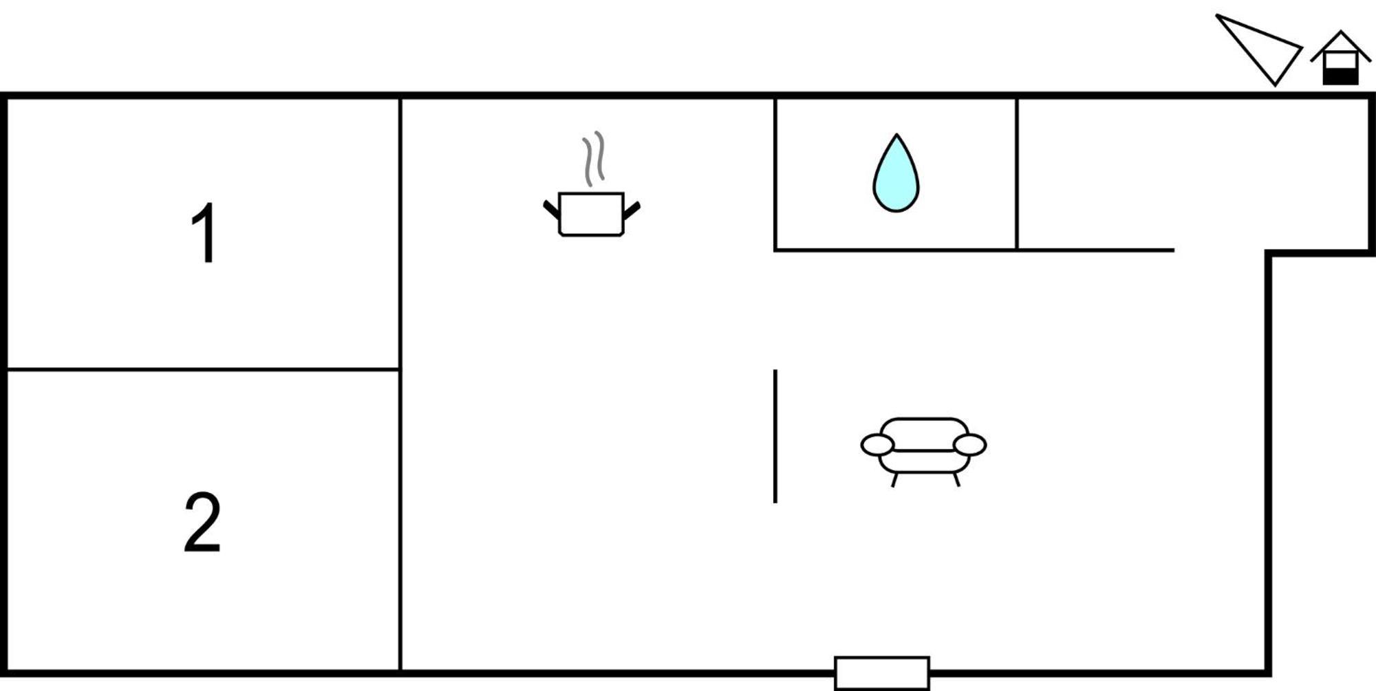 Beautiful Apartment In Vir With Wifi Экстерьер фото